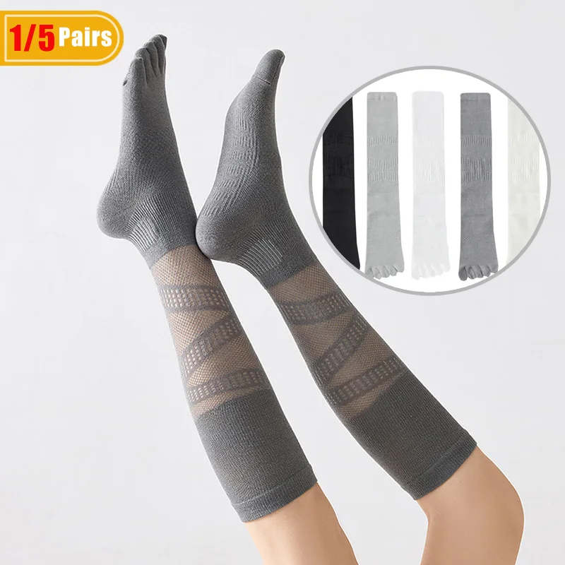 Badminton Fun - 1/5 Pares de Calcetines de Compresión