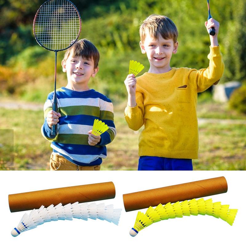 Juegos de bádminton para patio - Nylon Shuttlecock 12 reseña y precio